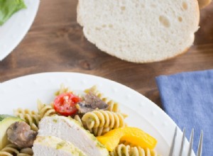 Recette facile de mijoteuse de pâtes au poulet et au pesto 