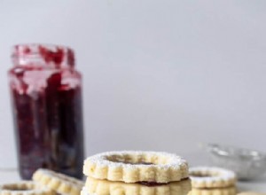 Biscuits sablés Linzer 