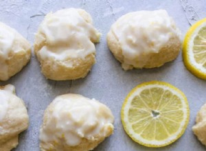 Biscuits au citron et à la ricotta 