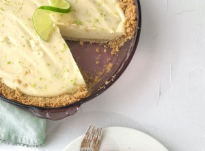 Tarte au citron vert 