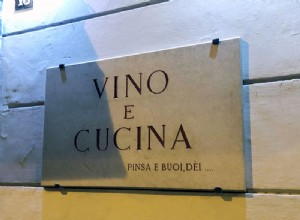 Italien luxuriant à Rome Est:VINO E CUCINA 