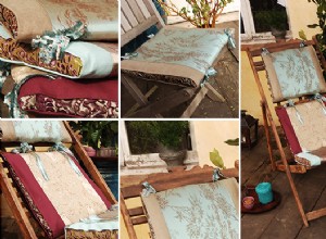 DIY : fabriquer un coussin de chaise longue trois en un