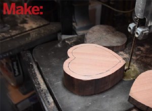 Fabriquer une boîte à bijoux en forme de cœur