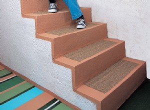 Restaurer et décorer un escalier en béton