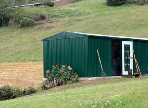 DIY : construire un abri de jardin métallique