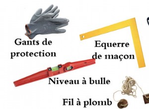 Parpaing : la boîte à outils du maçon