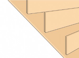 Escalier en béton  : coffrage et armature